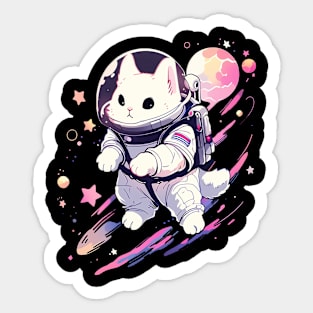 space cat Sticker